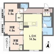 ゼーゲンハウスの間取り画像