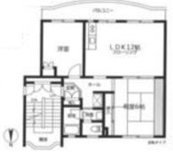 椿ハイツの間取り画像