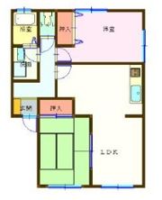 コウジィーコートの間取り画像