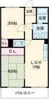 有瀬グランドハイツの間取り画像
