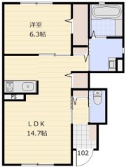 上小町さくらの間取り画像