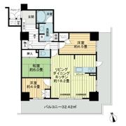 岐阜シティタワー43の間取り画像