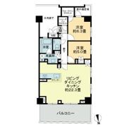 ザ・パークハウス鹿児島中央タワーの間取り画像