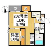 Grandtic Toveの間取り画像