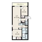 プエンテ発寒(Eフラット導入 プロパンガスだけど都市ガス同等料金)の間取り画像