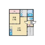 ハーモニーテラス上小田井Ⅱの間取り画像