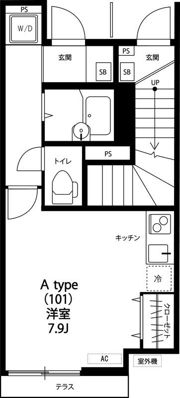 リブリ・カーサ品川南の間取り画像