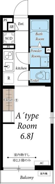 リブリ・南八幡の間取り画像