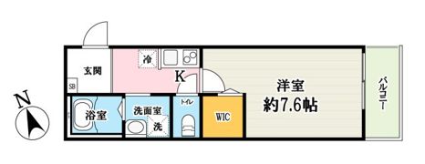 (仮称)キャメル所沢狭山ヶ丘3Bの間取り画像
