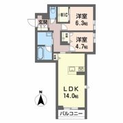 DOLCE CASA 野田町の間取り画像