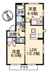 ルピナスの間取り画像
