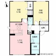 ヴェルドミールK A棟の間取り画像