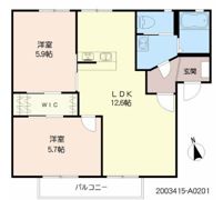 シンセリティの間取り画像