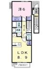 セレノ東雲の間取り画像