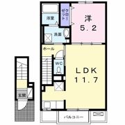 カルムガーデンの間取り画像