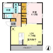 サンモール新堀の間取り画像