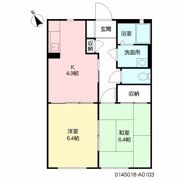 カメリアタウン 壱番館の間取り画像