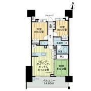 ライオンズ川越グランフォートの間取り画像