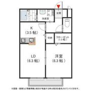 カートル・セゾン2の間取り画像