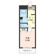 シャトー かすみの間取り画像