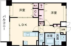 グランディール名古屋の間取り画像