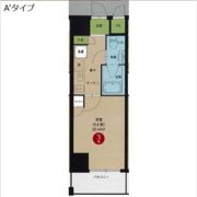 エルザビル名古屋駅前の間取り画像