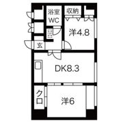 ヴィラ フォレスタの間取り画像