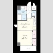 グリーンコート亀島の間取り画像