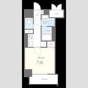 レジデンスユウキの間取り画像