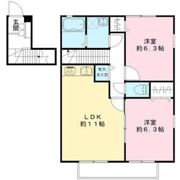 ジュヴィエ弐番館の間取り画像