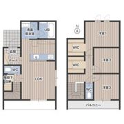 COSMO TERRACEの間取り画像