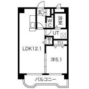 カムパース浄水の間取り画像
