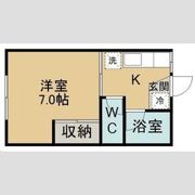 コーポカネキの間取り画像