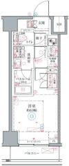 クレヴィスタ横浜関内Ⅱの間取り画像
