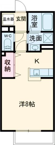 ハイツYOUの間取り画像