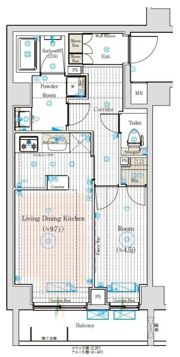 ブライズフォルム墨田の間取り画像