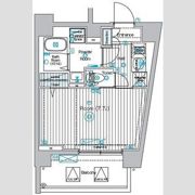 フェルクルールプレスト千住関屋の間取り画像