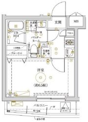 LUMEED横濱山手の間取り画像