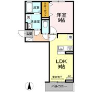 下越物産D-room Aの間取り画像