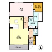 コージーハウス・セカンドの間取り画像