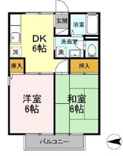 ハーモニー日野台の間取り画像