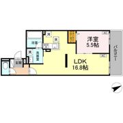 D-residence稲城の間取り画像