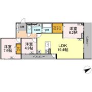 D-residence稲城の間取り画像