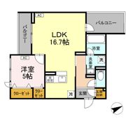 D-residence稲城の間取り画像
