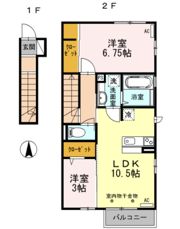 ヴィラ アカシアの間取り画像