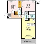 ヴィラージュの間取り画像