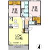 D-ROOM沖ノ橋の間取り画像