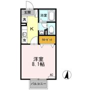 モストフィールド上地の間取り画像