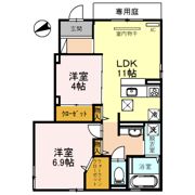 シャルモント勝竜寺の間取り画像