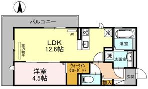 D-residence別所中の町の間取り画像
